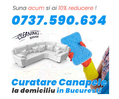 Curatare canapele la domiciliu