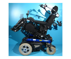 Carucior electric actionat cu gura Otto Bock C1000