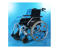 Scaun cu rotile din aluminiu invalizi Drive - latime sezut 49 cm