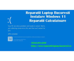 Service laptop Bucuresti Instalare Windows 11