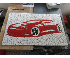 eganta in fiecare detaliu Tablou mosaic ceramic handmade
