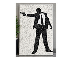 eganta in fiecare detaliu Tablou mosaic ceramic handmade - 8