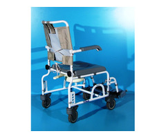 Scaun pentru WC si baie din aluminiu Drive - latime sezut 43 cm - 7
